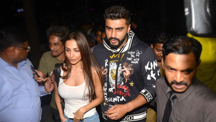 SPOTTED: Malaika Arora and Arjun Kapoor together @ Yauatcha