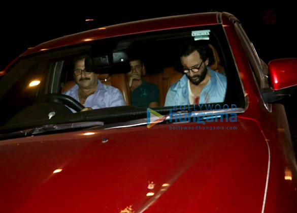Saif Ali Khan snapped post an ad shoot in Bandra Saif Ali Khan snapped post an ad shoot in Bandra
