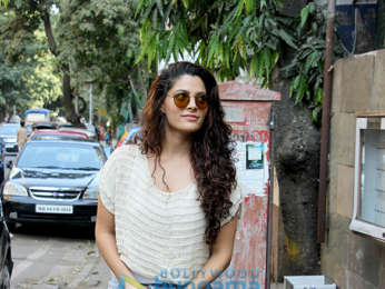 Saiyami Kher snapped at Indigo Delicatessen