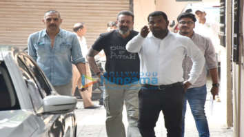Sanjay Dutt spotted at a clinic