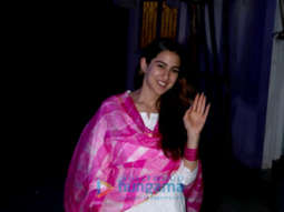 Sara Ali Khan snapped at Sunny Super Sound in Juhu
