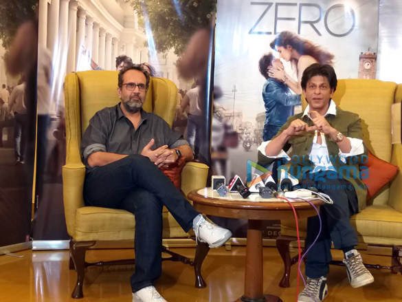Shah Rukh Khan and Aanand. L. Rai attend ‘Zero’ press conference in Kolkata