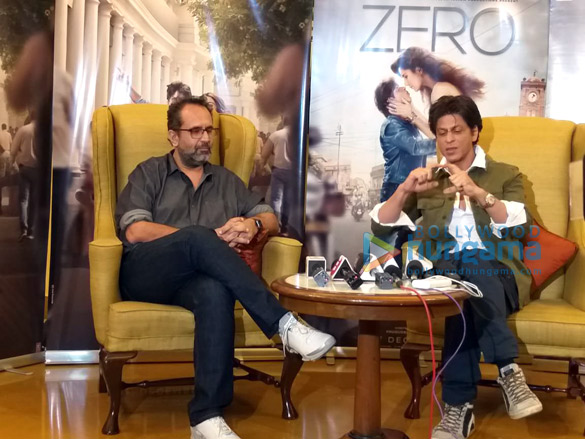 shah rukh khan and aanand l rai attend zero press conference in kolkata 3