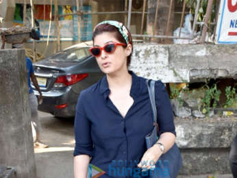 Shamita Shetty, Sussanne Khan and Twinkle Khanna spotted at Kromakay at Juhu