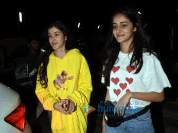 Shanaya Kapoor and Ananya Pandey snapped at PVR, Juhu
