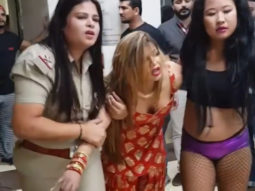 Shocking! Rakhi Sawant gets hit by a wrestler and admitted into a hospital (watch videos)