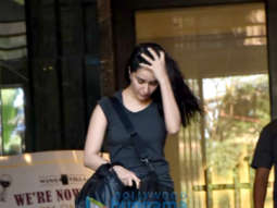Shraddha Kapoor snapped outside the gym