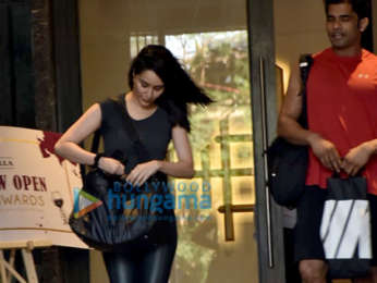 Shraddha Kapoor snapped outside the gym