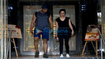 Shraddha Kapoor spotted at a gym in Bandra