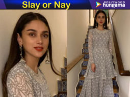 Slay or Nay: Aditi Rao Hydari in Ridhi Mehra for an art exhibit in Hyderabad