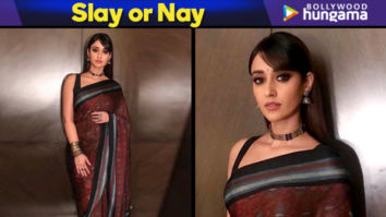 Slay or Nay: Ileana D’Cruz in Anita Dongre for the trailer launch of Amar Akbar Anthony in Hyderabad
