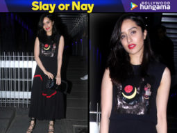Slay or Nay: Shraddha Kapoor in Reem Acra at Padmini Kolhapure’s birthday bash