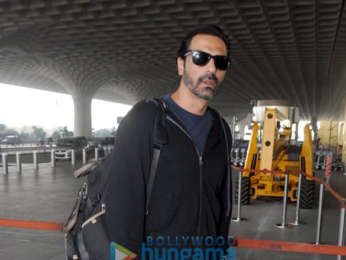 Soha Ali Khan, Arjun Rampal and Javed Akhtar snapped at the airport