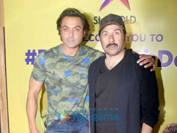 Sunny Deol and Bobby Deol snapped at Hoot in Juhu