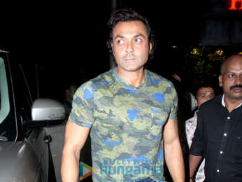 Sunny Deol and Bobby Deol snapped at Hoot in Juhu
