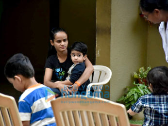 Taimur Ali Khan, Inaaya Naumi Kemmu and Laksshya Kapoor spotted at play school in Bandra