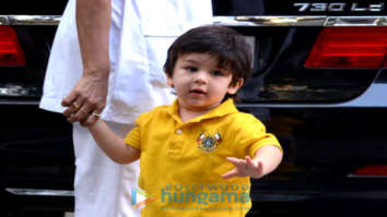 Taimur Ali Khan spotted in Bandra