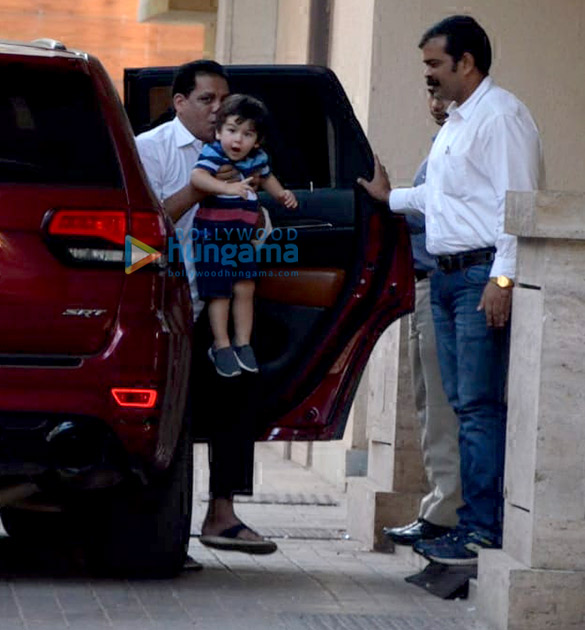 taimur ali khan spotted in bandra 6