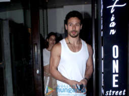 Tiger Shroff and Disha Patani snapped at Bastian