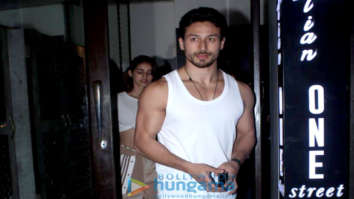 Tiger Shroff and Disha Patani snapped at Bastian