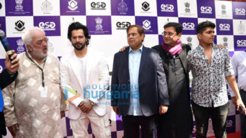 Varun Dhawan and David Dhawan attend IFFI 2018 in Goa