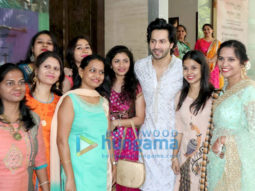 Varun Dhawan and family snapped after Diwali 2018 puja
