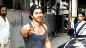 Varun Dhawan spotted at a dance class in Andheri