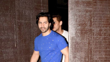 Varun Dhawan spotted at a gym in Bandra
