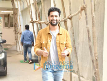 Vicky Kaushal spotted at Sunny Super Sound in Juhu