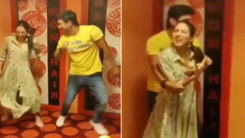 WATCH: Sara Ali Khan attempts dad Saif Ali Khan’s ‘Ole Ole’ hook step while Sushant Singh Rajput makes fun of her
