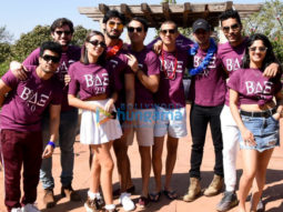 Ahan Shetty snapped celebrating his birthday with friends in Khandala