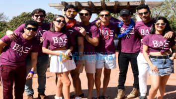 Ahan Shetty snapped celebrating his birthday with friends in Khandala