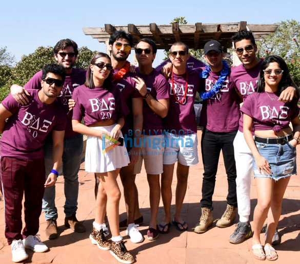 Ahan Shetty snapped celebrating his birthday with friends in Khandala