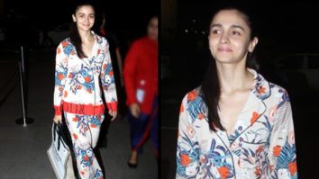 Airport Slay or Nay: Alia Bhatt in a Gucci silk night suit