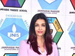 Aishwarya Rai Bachchan takes a salute at Jamnabai Narsee School for Sports Meet of Differently Abled Children