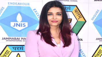 Aishwarya Rai Bachchan takes a salute at Jamnabai Narsee School for Sports Meet of Differently Abled Children