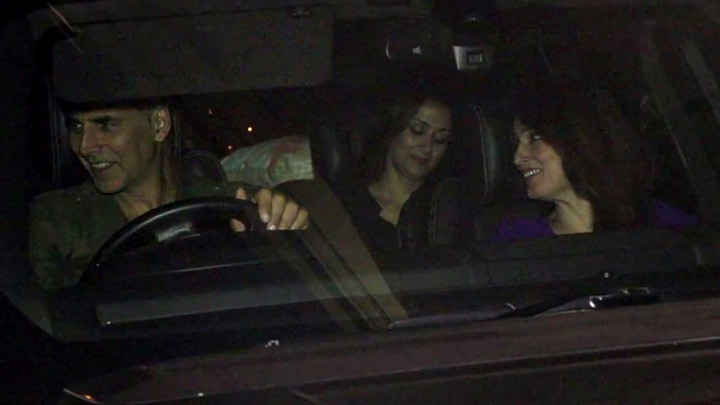 Akshay Kumar, Twinkle Khanna and others spotted at Soho House in Juhu