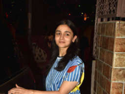 Alia Bhatt spotted at a recording studio in Bandra