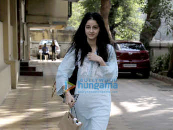Ananya Pandey spotted after salon session in Bandra