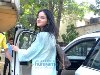Ananya Pandey spotted after salon session in Bandra