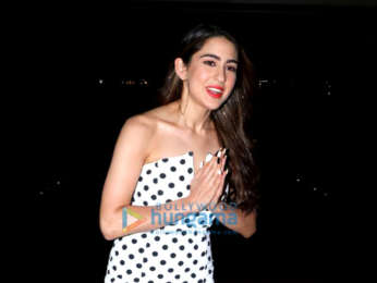 Anil Kapoor and Sara Ali Khan snapped at JW Marriott, Juhu