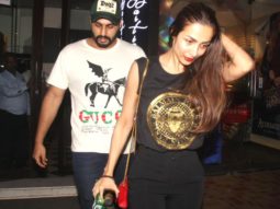 Arjun Kapoor and Malaika Arora play it COOL in front of the paps, post dinner DATE (see viral pics and video)