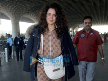 Bhumi Pednekar, Kangana Ranaut, Varun Dhawan and others snapped at the airport
