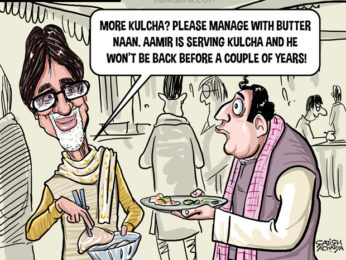 Bollywood Toons: Bollywood stars serve food at Isha Ambani wedding! Bollywood Toons: Bollywood stars serve food at Isha Ambani wedding!