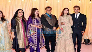 Celebs grace Alka Yagnik’s daughter Syesha Kapoor’s wedding reception