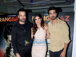 Celebs grace Rangbaaz screening at Sunny Super Sound in Juhu