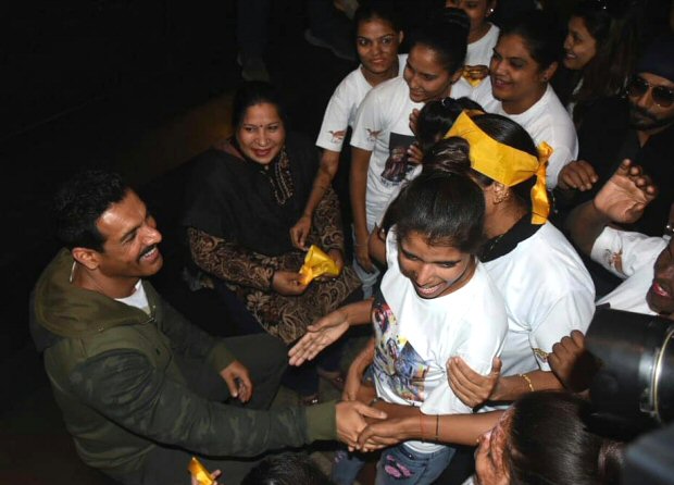 Check out John Abraham meets up with acid attack survivors in Lucknow