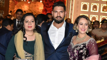 Cricketer Yuvraj Singh & wife Hazel SPOTTED at Isha Ambani- Anand Piramal’s grand Wedding Celebrations