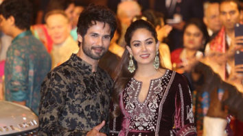 Cuties Shahid Kapoor & Mira Rajput at Isha Ambani- Anand Piramal’s grand Wedding Celebrations