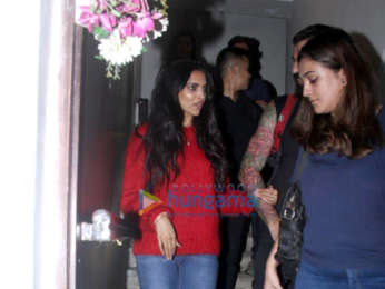 Deepika Padukone snapped at Krome Studio in Bandra